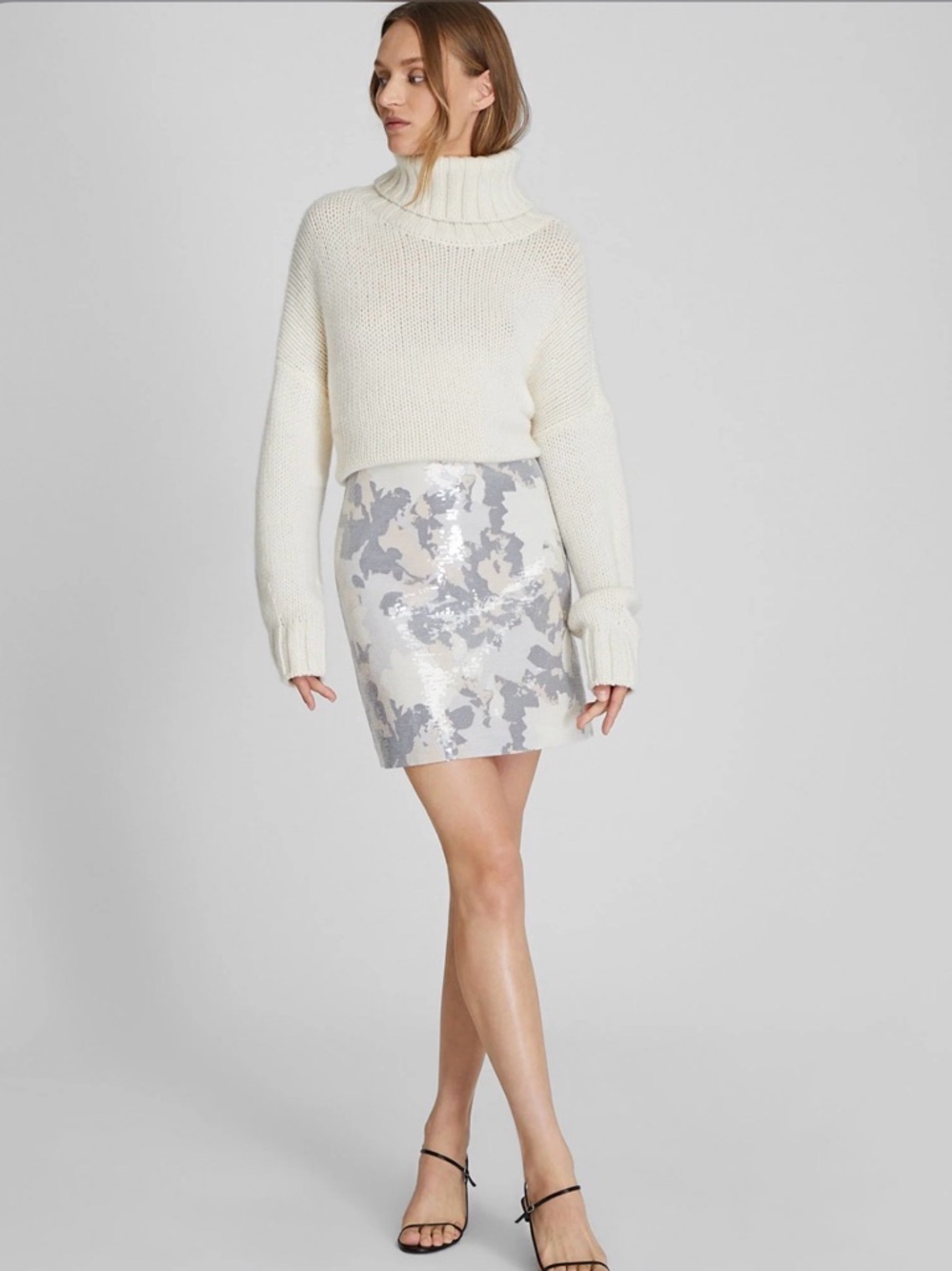 CLUB MONACO || Sequin Mini Skirt. Sz. 10